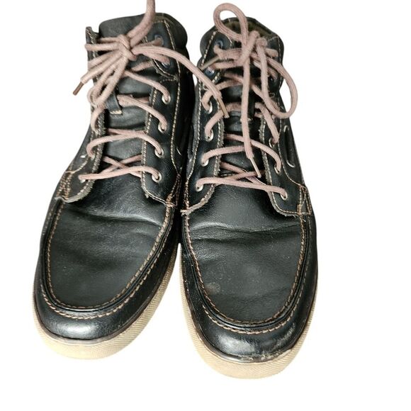 Apt 9 Mens Ankle Casual Boot Black Size 10.5 medium - Picture 2 of 10